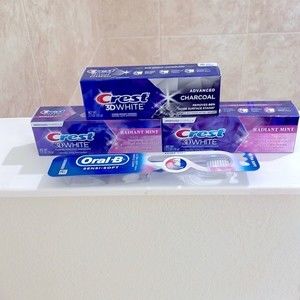 Crest 3D White Radiant mint bundle